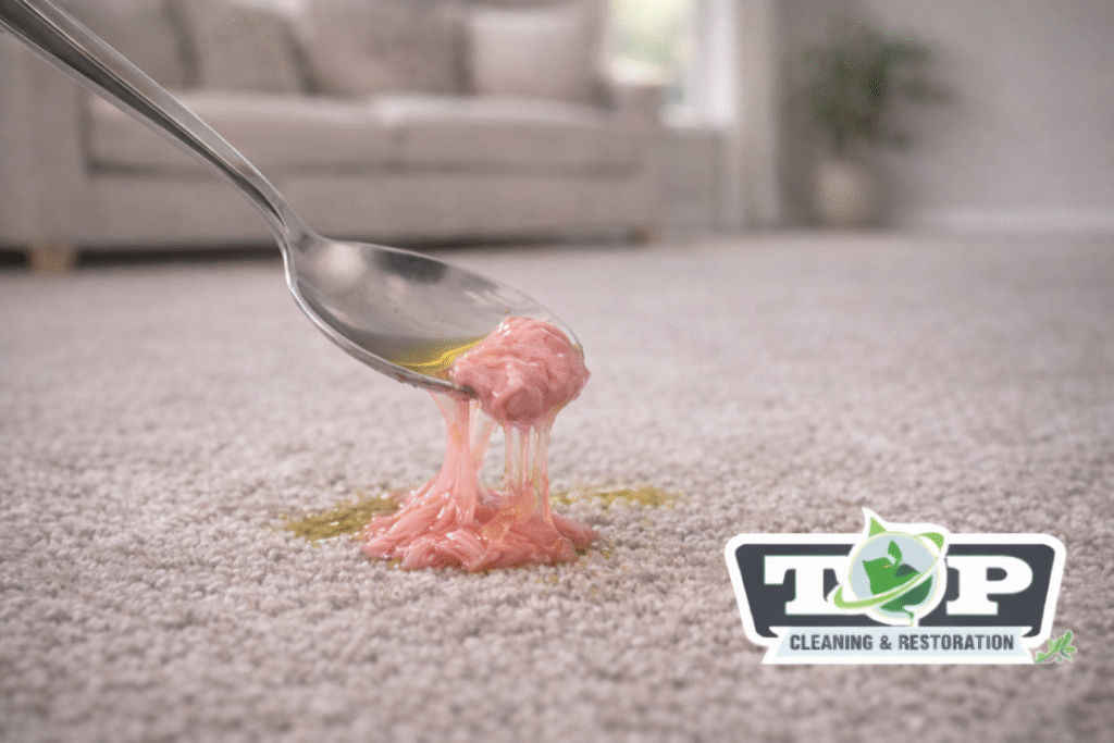 Loosen the Gum With an Oil-Based Product