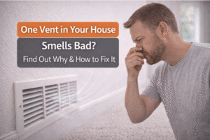 Bad Smell Coming From One Vent in Your House? Causes & Fixes