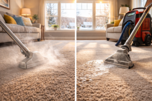 Steam Cleaning vs Hot Water Extraction: Which Cleans Carpet Better?