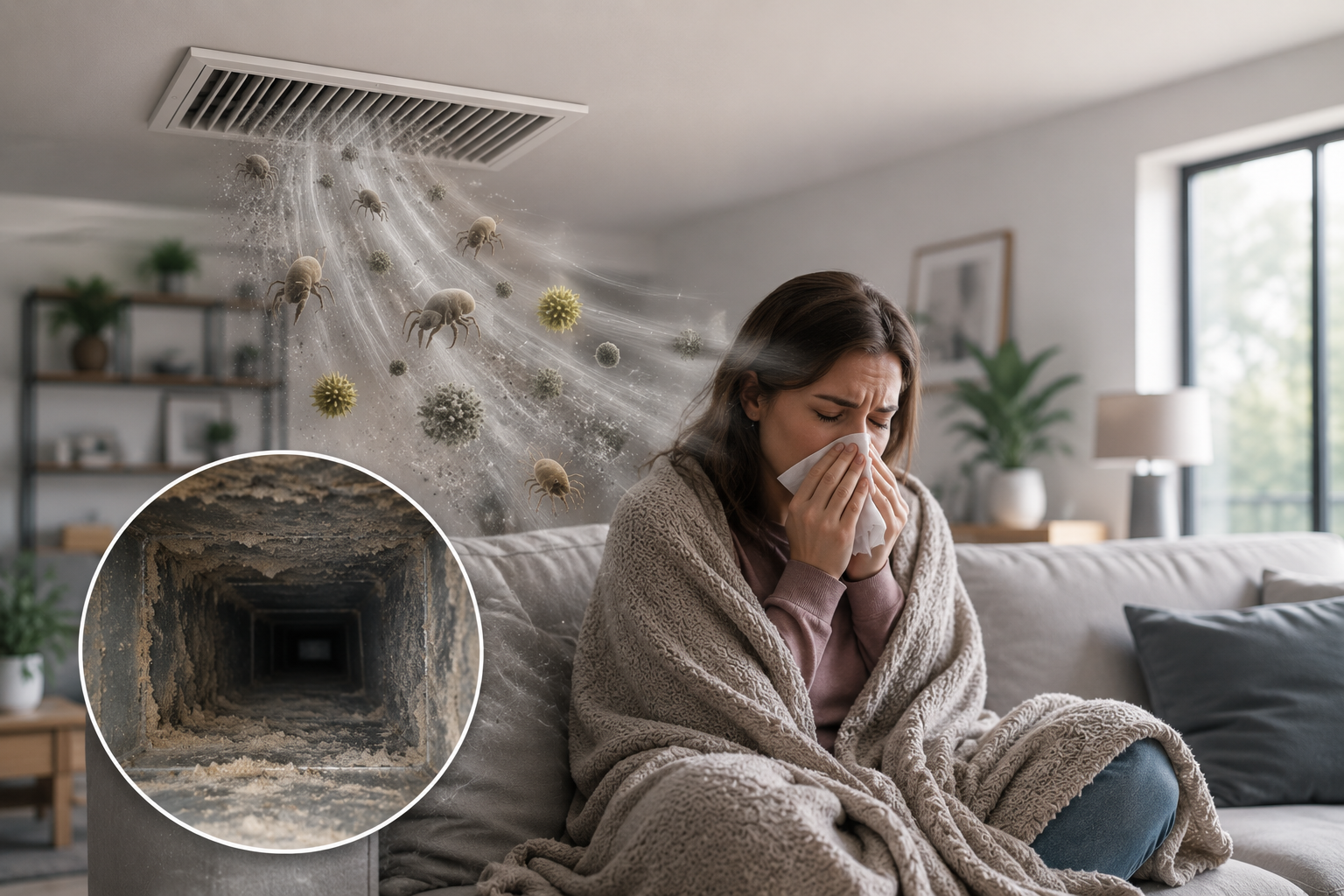 Can Dirty Air Ducts Make You Sick
