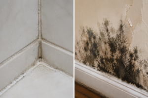 Mold and Mildew Damage Close Ups
